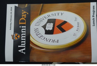 Princeton Alumni Day brochure