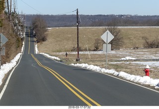 Cherry Valley Road and Province Line Road - Bedens Brook run  - The View