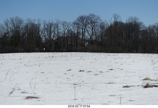 Cherry Valley Road and Province Line Road - Bedens Brook run  - snow