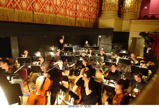 Academy of Music - Swan Lake ballet - pit orchestra