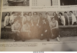 El Delator yearbook picture - merit scholars