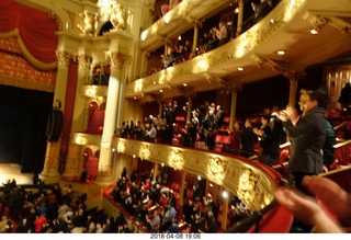 Academy of Music - Swan Lake ballet - flower swan and Adam