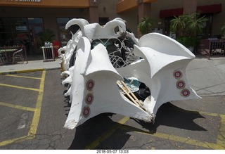 amazing paper mache car