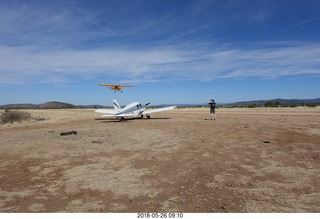 1819 a01. Young International - N8377W - landing airplane