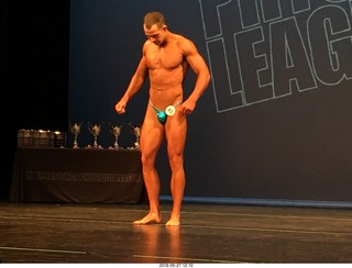 Mesa - International Physique League (IPL) show - prejudging . Brian Lorenz (45) .