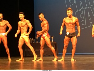 Mesa - International Physique League (IPL) show - prejudging . Zyrian (Zee) Apurillo (41) .