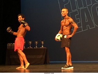 Mesa - International Physique League (IPL) show - prejudging . Roberto Segovia (57) . Luis Briseno (74) .