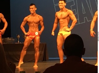 Mesa - International Physique League (IPL) show - main event . Zyrian (Zee) Apurillo (41) .