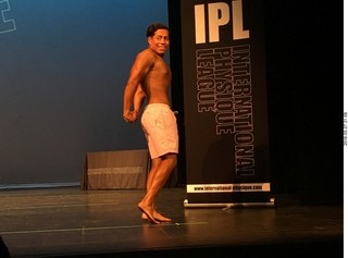 Mesa - International Physique League (IPL) show - main event . Ernesto (Tito) Lopez (42) .