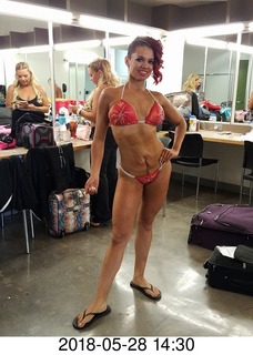 Mesa - International Physique League (IPL) show . Ciarenna (Barbie) Lopez (6) . after the show