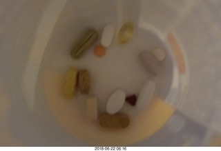 10 a02. pills in a bowl