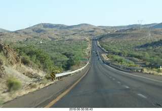 7 a02. drive from scottsdale to gateway canyon - drive north from Phoenix