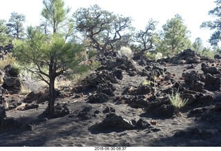 drive from scottsdale to gateway canyon - Sunset crater