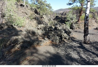 drive from scottsdale to gateway canyon - Sunset crater