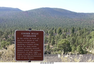 drive from scottsdale to gateway canyon - Sunset crater