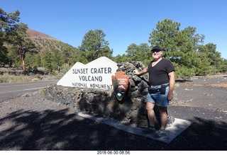 drive from scottsdale to gateway canyon - Sunset crater