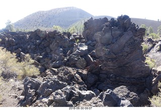 drive from scottsdale to gateway canyon - Sunset crater sign