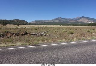 drive from scottsdale to gateway canyon - Sunset crater + Adam