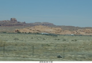 drive from scottsdale to gateway canyon - just south of Monument Valley