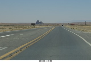 drive from scottsdale to gateway canyon - just south of Monument Valley