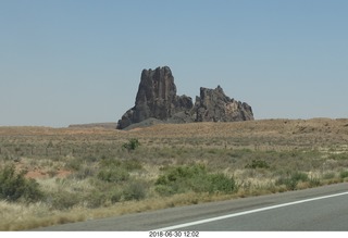 drive from scottsdale to gateway canyon - just south of Monument Valley