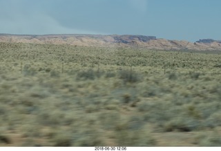 drive from scottsdale to gateway canyon - just south of Monument Valley