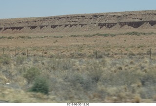 drive from scottsdale to gateway canyon - just south of Monument Valley