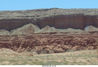 drive from scottsdale to gateway canyon - just south of Monument Valley