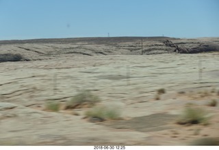 drive from scottsdale to gateway canyon - just south of Monument Valley