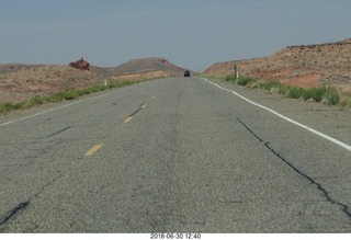 drive from scottsdale to gateway canyon - just south of Monument Valley