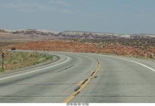 107 a02. drive from scottsdale to gateway canyon - Utah south of moab