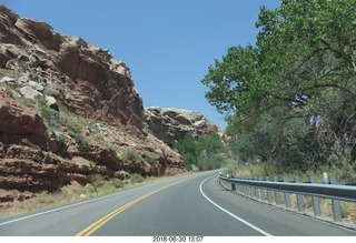 drive from scottsdale to gateway canyon - Utah south of moab