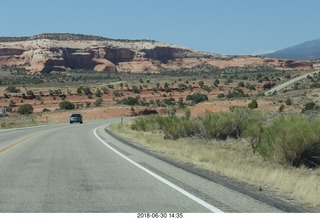 drive from scottsdale to gateway canyon - Utah south of moab