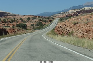 drive from scottsdale to gateway canyon - Utah south of moab