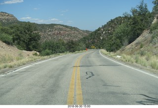 133 a02. drive from scottsdale to gateway canyon - Utah south of moab