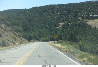 136 a02. drive from scottsdale to gateway canyon - Utah south of moab