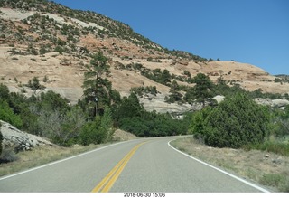 drive from scottsdale to gateway canyon - Utah south of moab