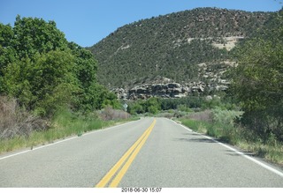 140 a02. drive from scottsdale to gateway canyon - Utah south of moab