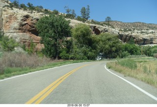 drive from scottsdale to gateway canyon - Colorado