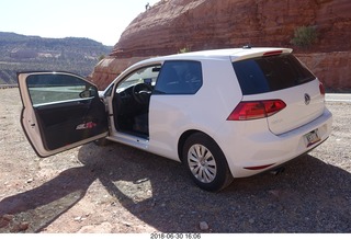 drive from scottsdale to gateway canyon - my car