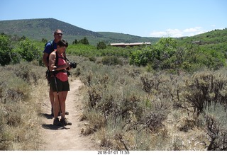 Black Canyon of the Gunnison National Park hike - Shaun and Karen