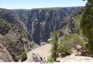 Black Canyon of the Gunnison National Park hike - Shaun and Karen