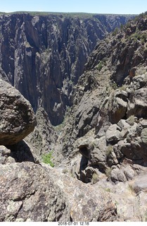 Black Canyon of the Gunnison National Park hike - Shaun and Karen