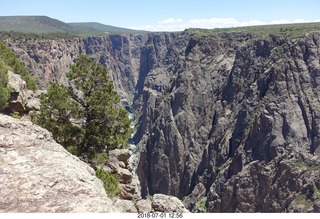 Black Canyon of the Gunnison National Park hike - Karen