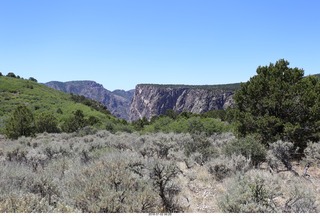 61 a03. Karen's picture - Black Canyon of the Gunnison