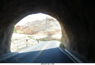 18 a03. Colorado National Monument - tunnel