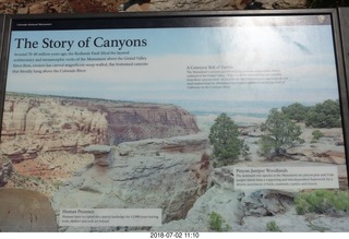 24 a03. Colorado National Monument sign