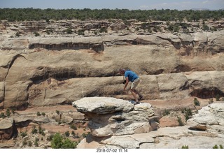 31 a03. Colorado National Monument + Shaun