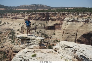 33 a03. Colorado National Monument + Shaun