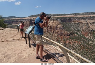 46 a03. Colorado National Monument + Karen + Shaun